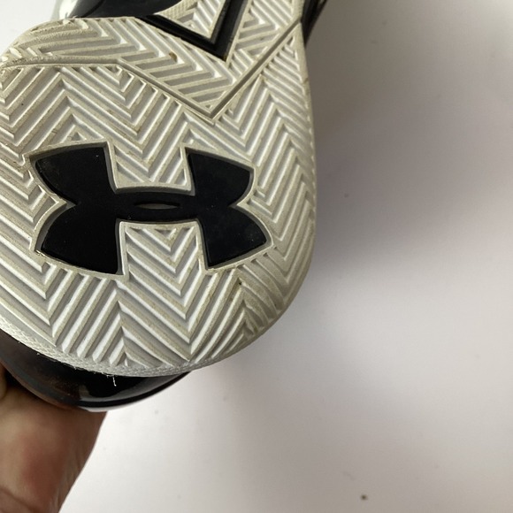 Under Armour Digital Camo Basketball Shoes Men High Top Athletic Sneakers - Picture 11 of 14